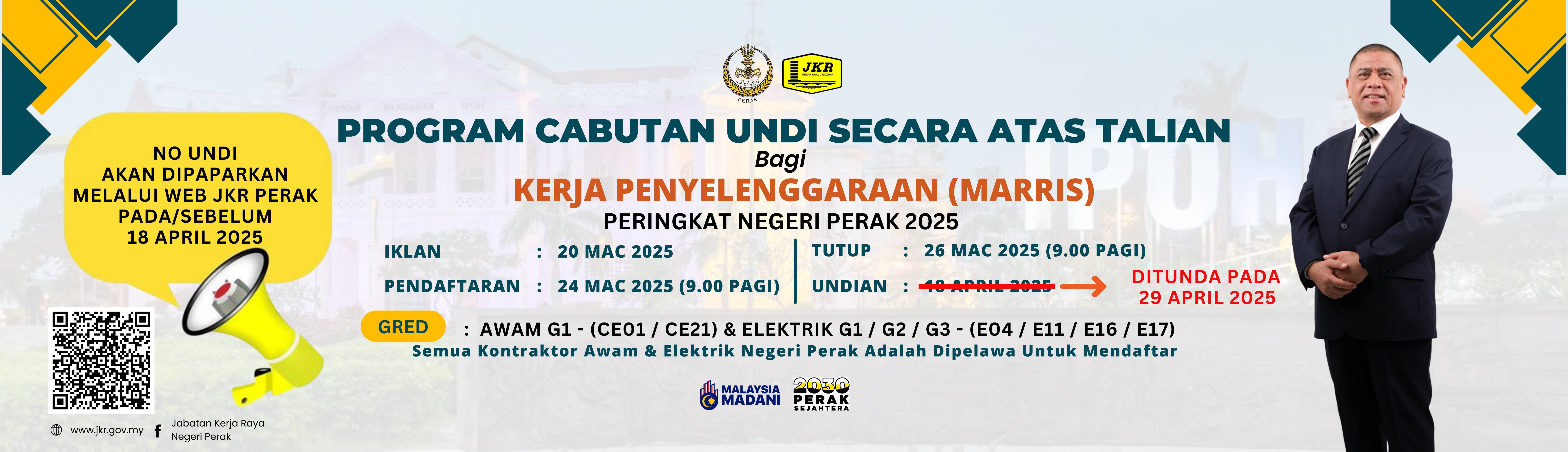 PROGRAM CABUTAN UNDI SECARA ATAS TALIAN BAGI KERJA PENYELENGGARAAN (MARRIS)