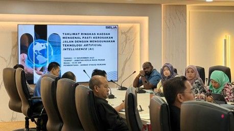 TAKLIMAT PAVEMENT CONDITION ASESSMENT (PCA) SECARA AI DETECTION SYSTEM: PENGESANAN POTHOLE DAN CRACK OLEH SYARIKAT SELIA SELENGGARA SELATAN SDN. BHD.